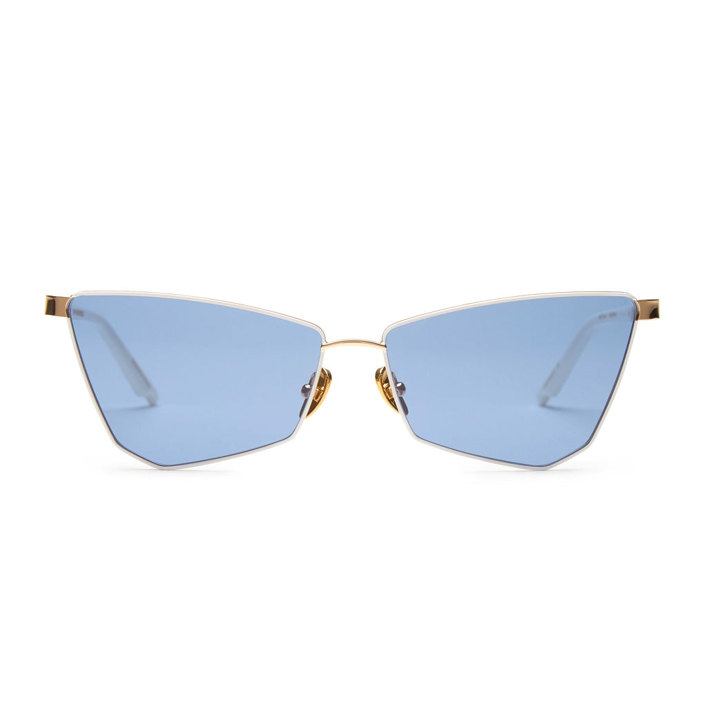 Coco and Breezy Womens Designer Sunglasses Blue Tinted Lens Square Frame Eyewear Coco Womens Fashion Square Sunglasses main image 4